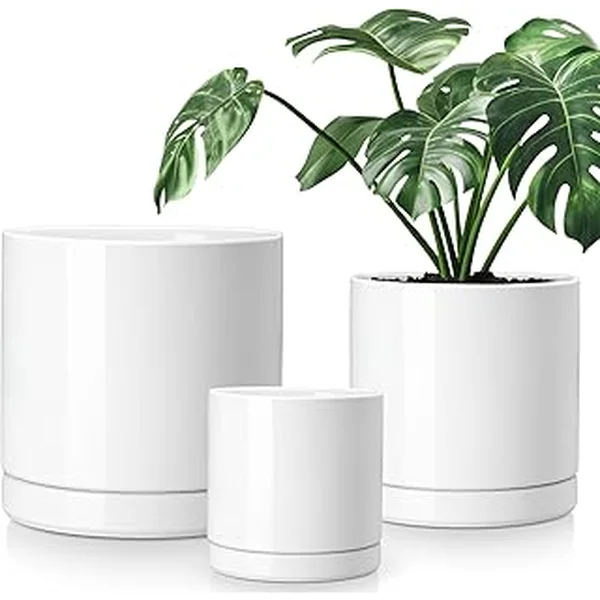 Vancasso Ceramic Planters Indoor Drainage
