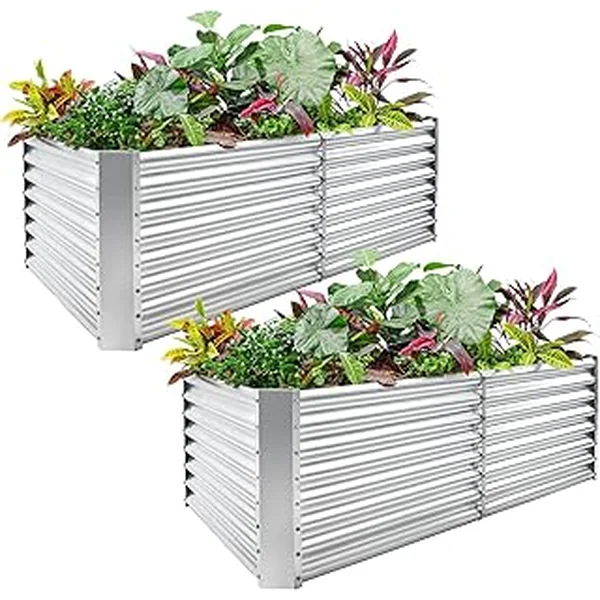 Land Guard Galvanized Elevated Vegetable