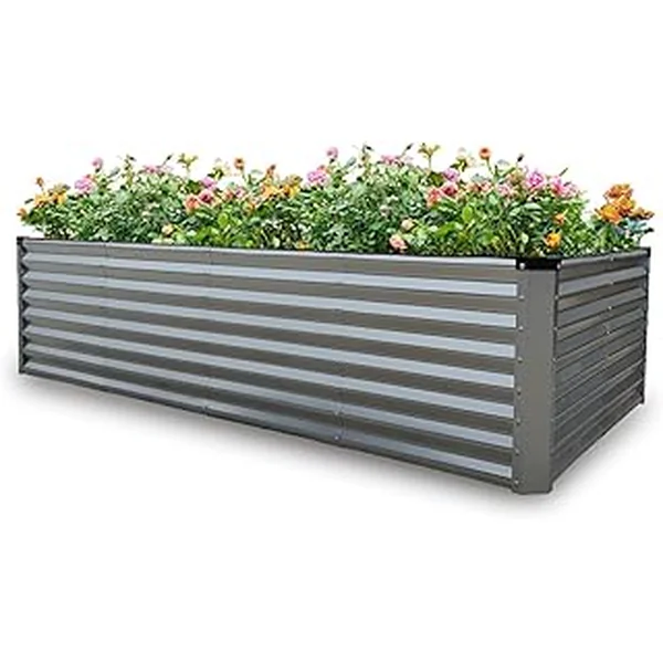 Gardmax Galvanized Assembly Vegetables Rectangle